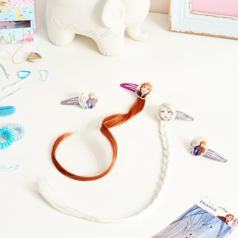 Frozen II Dual Color Handmade Hair Piece Clip for girls 